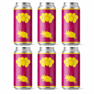 6 x WHEN PIGS FLY - TDH NEIPA colab.  with Hop Hooligans