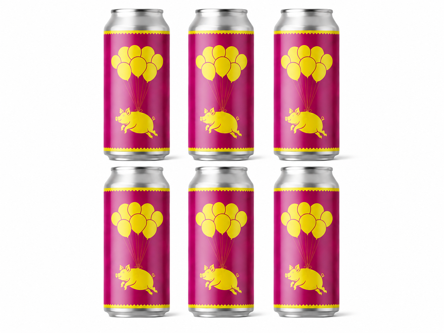 6 x WHEN PIGS FLY - TDH NEIPA colab. with Hop Hooligans